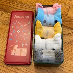 Women’s Cat Ear Sock Set NWOT